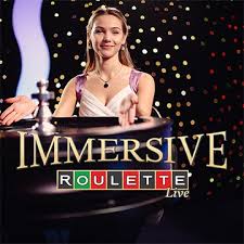 Official Live Shows logo: Immersive Roulette by Evolution at Malina Casino